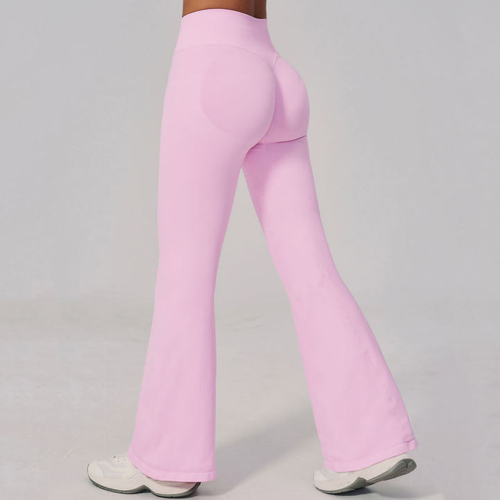 JY Wholesale Breathable Seamless High Waist Yoga Pants for Women Slim Fit Breathable Elastic Spandex Tummy Control Scrunch Back