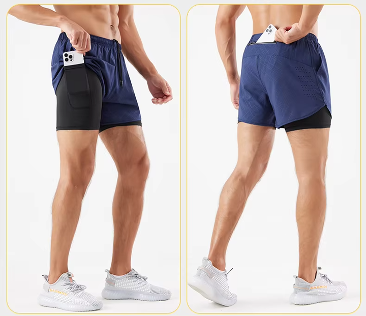 JY Custom Logo Men Gym Short Blank Sports Jogger Swim Beach Man Summer Mesh Short Sweat Shorts Pants for Men Sweat Short