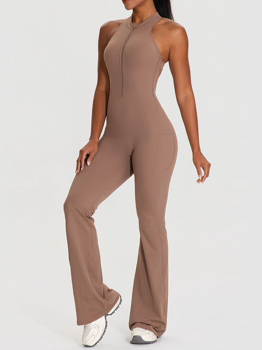 JY High Elasticity Wholesale Fitness Yoga Clothes 1 Piece High Strength Workout Wear Women Gym One Piece Yoga Sports Jumpsuit