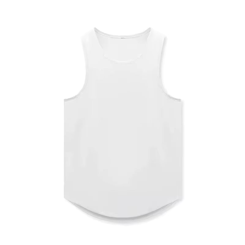 JY Custom Plus Size Men's Tank Top Quick Dry Athletic Workout Fitness Sleeveless T-shirt Breathable Sleeveless for Men