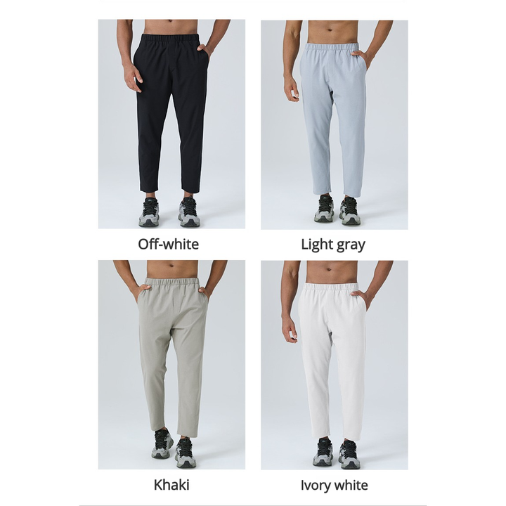 OEM Men's Casual Trouser Breathable Woven Sports Stretch Pants Vintage Style Outdoor Fitness Running Hiking Pants