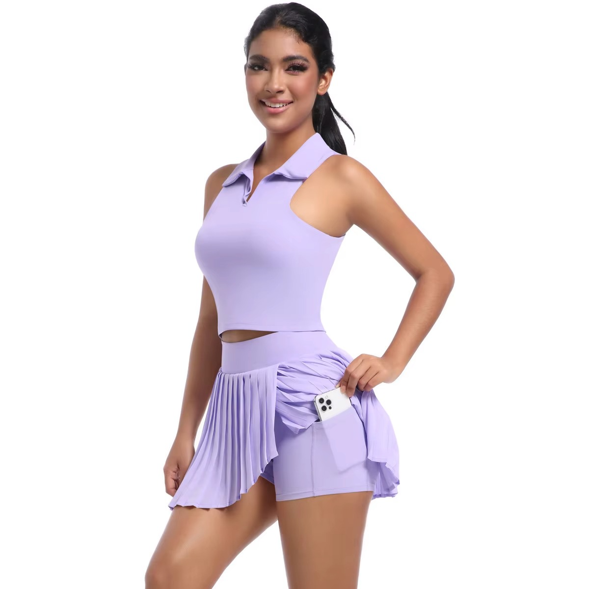 Strappy Active Dress Set