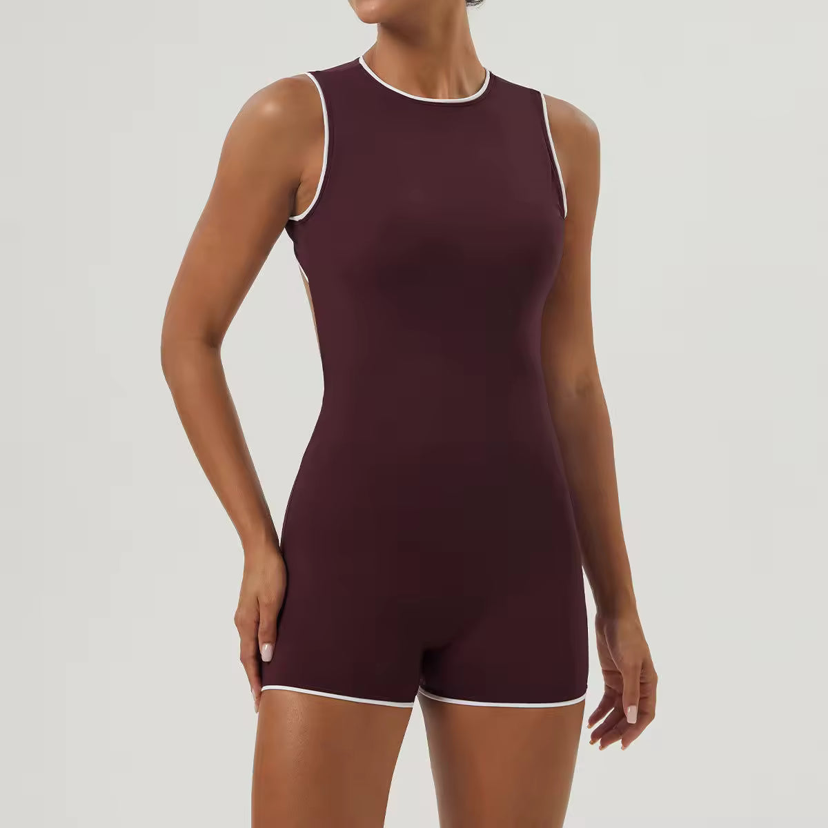 Hollow-Back Bodysuit