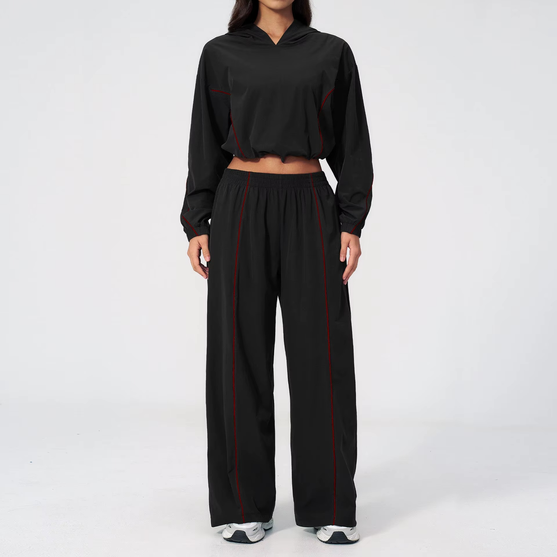 Cropped Top & Training Pants Set