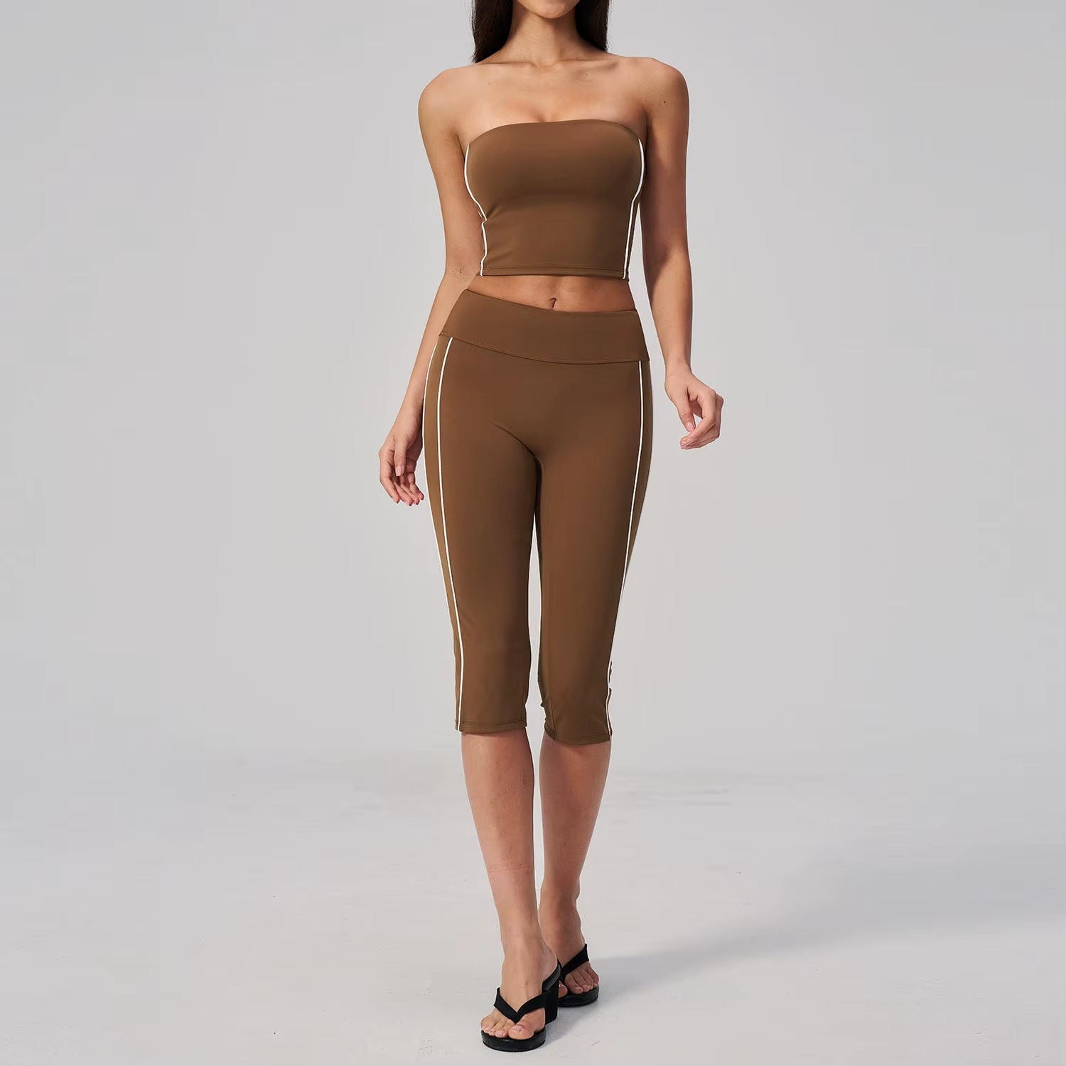 Strapless Capri Set