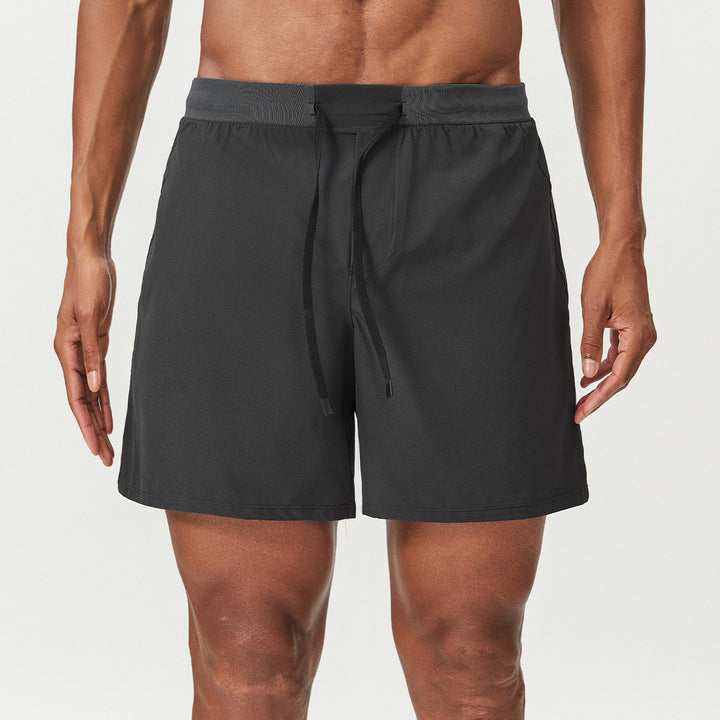 JY Customized Sports Running Quick-drying Breathable Shorts Double-layer Outdoor Sports Fitness Tennis Shorts Men