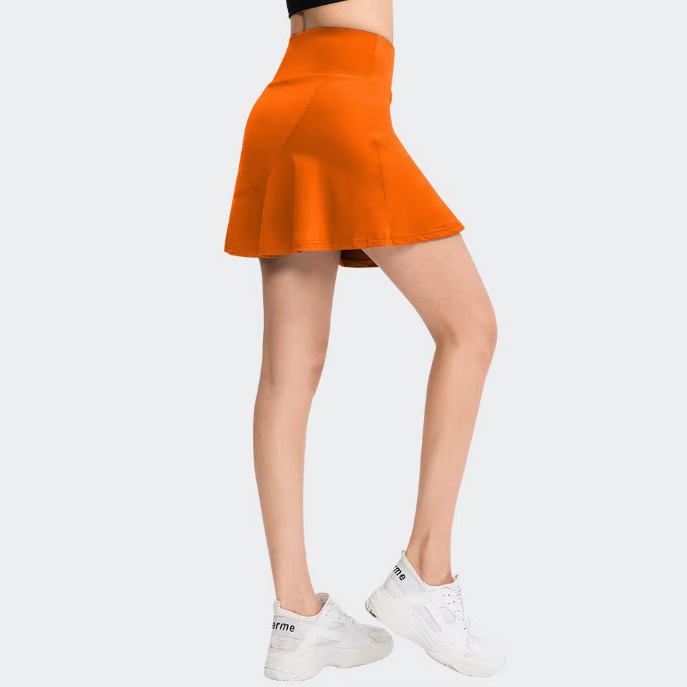 Empire Waist Beaded Sport Skort