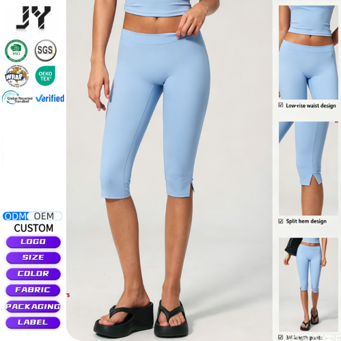 JY 2026 New Arrival OEM Plus Size Seamless Yoga Set Women Elastic Waist High-Waist Leggings Tummy Control Crop Top Gym Outfit