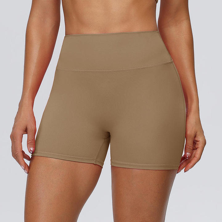 JY 2026 New Style High Waist Custom Logo Yoga Shorts Scunch Butt-Lift Tight Quick Dry Workout Running Fitness Shorts for Women