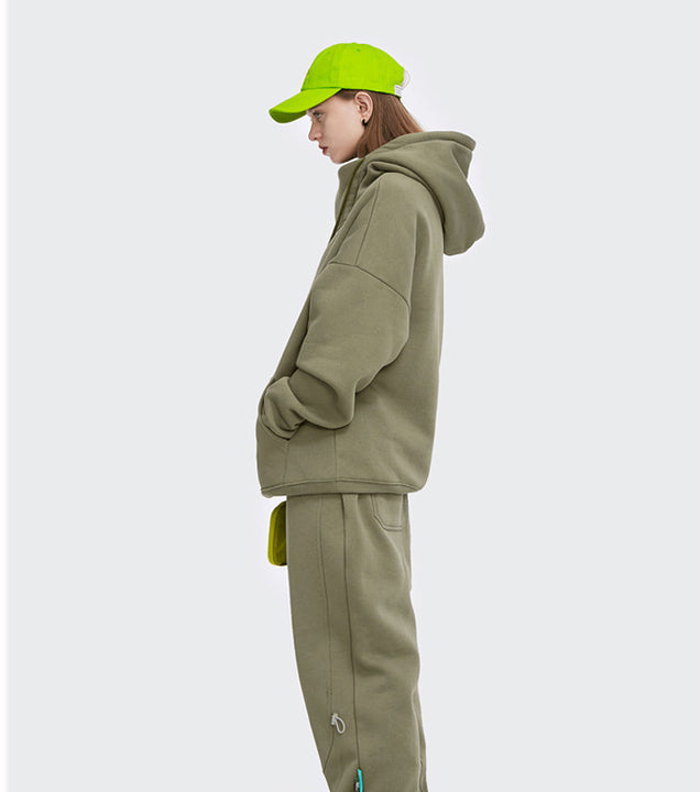 Custom Solid Color Pullover Sweatshirt Plus Size Casual Loose Blank Oversize Fleece Hoodies Unisex