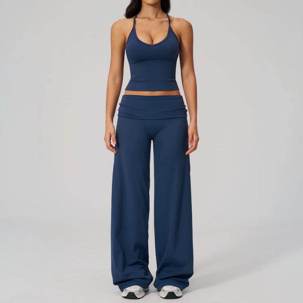Tank & Wide Leg Pants Set