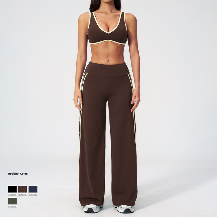 JY New Arrival Naked Feeling Tight Yoga Suit for Slimming and Quick Drying, Fitness Suit Outdoor Running Sports Suit for Women