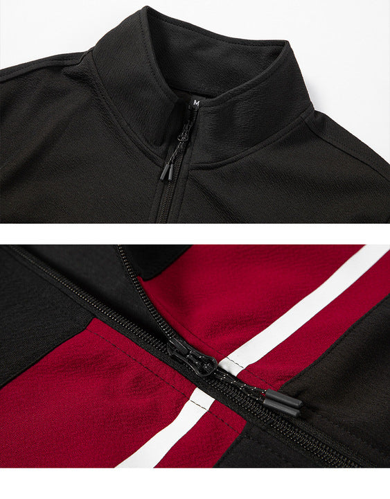 Men's Training Gym Sportswear Two Pieces Tracksuit Hoodie and Pants Sweat Suit