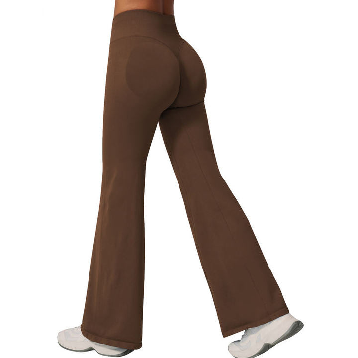 JY Wholesale Breathable Seamless High Waist Yoga Pants for Women Slim Fit Breathable Elastic Spandex Tummy Control Scrunch Back
