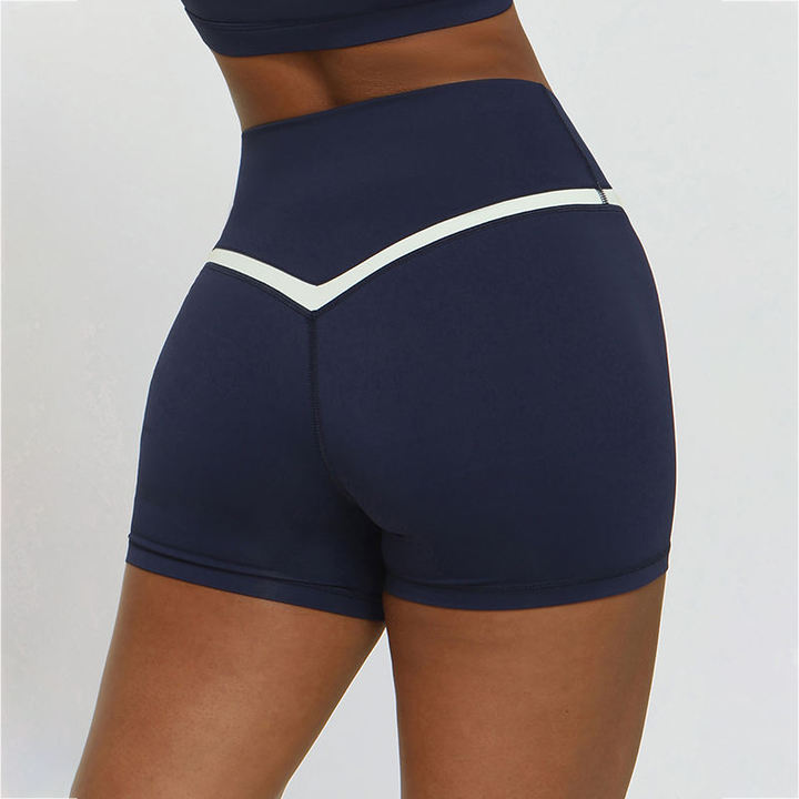JY Newest Arrival High Quality V Shaped Quick-Drying Butt Lift Tummy Control Running Gym Yoga Fitness Women Yoga Sports Shorts