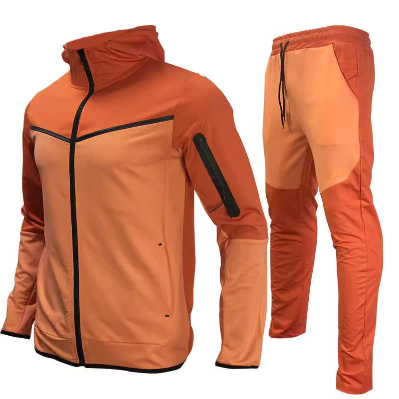 2025 Sport Hoodie Men's Casual Hooded Sweatshirt Long Pants Sportswear Set Spring Autumn Popular Comfortable Streetwear Ensemble