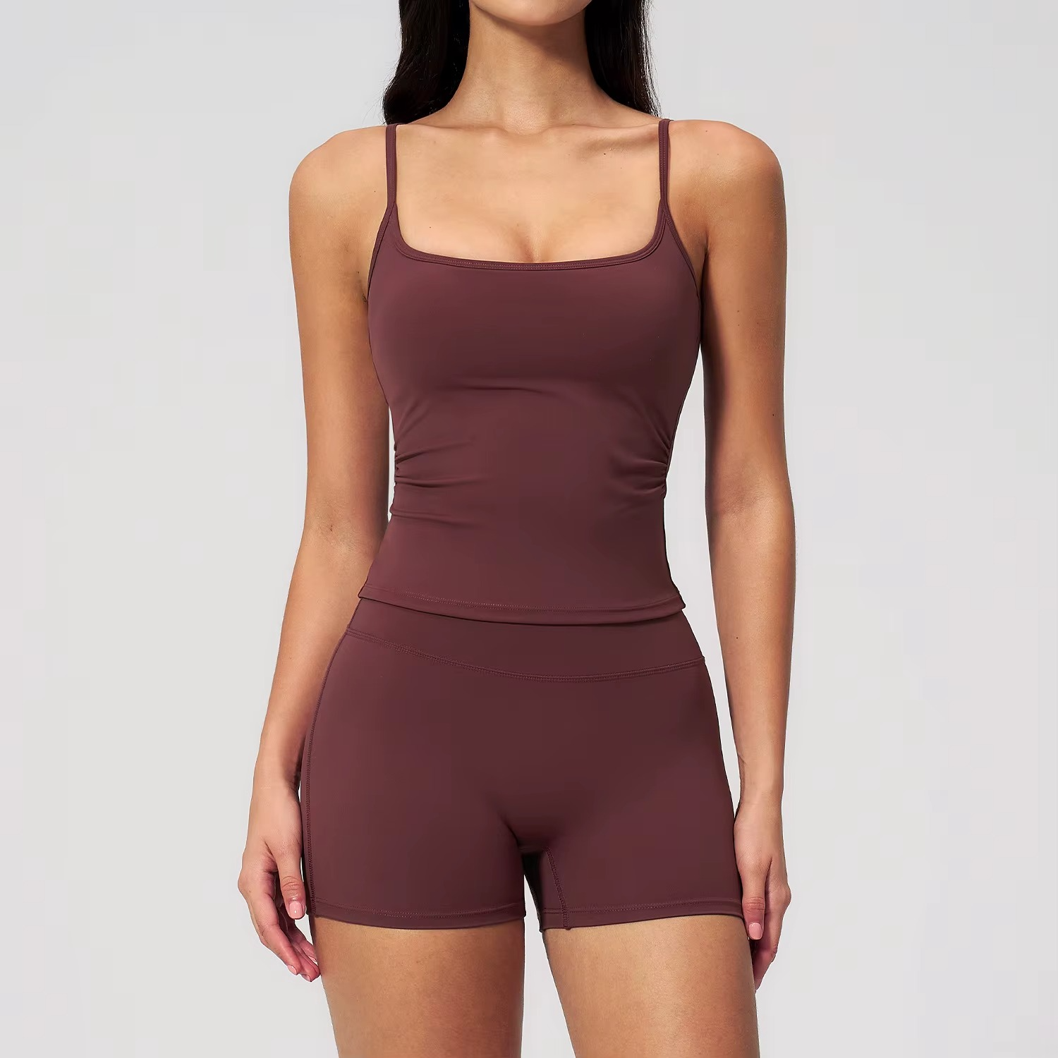 Tank, Shorts & Leggings Set