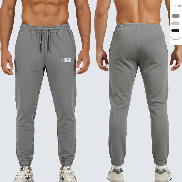 Wholesale Men Jogger Running Workout Sweatpants Men's Heavyweight Sweatpants Sportswear Pants with logo