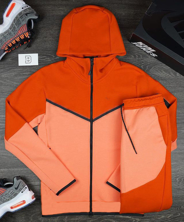 2025 Sport Hoodie Men's Casual Hooded Sweatshirt Long Pants Sportswear Set Spring Autumn Popular Comfortable Streetwear Ensemble