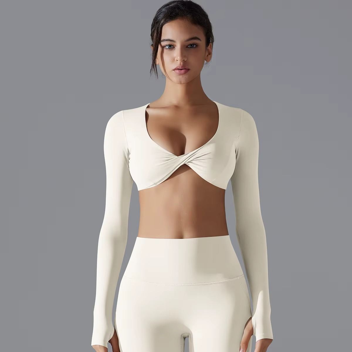 Long Sleeve Crop Top