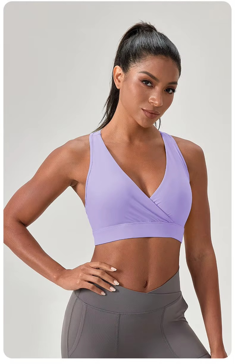 Cross Back Sports Bra