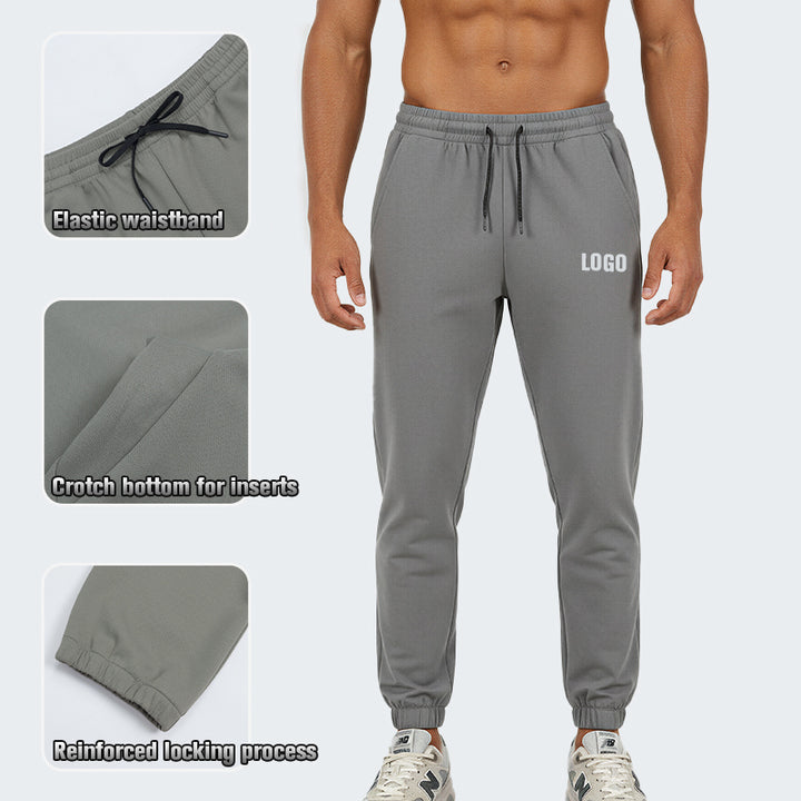 Wholesale Men Jogger Running Workout Sweatpants Men's Heavyweight Sweatpants Sportswear Pants with logo