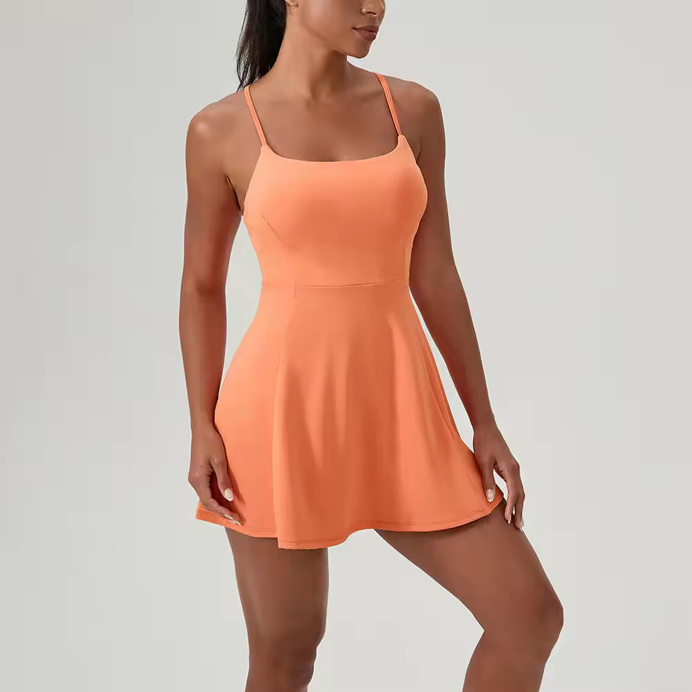 Crisscross Active Dress