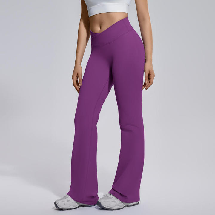 JY Seamless High Waist Yoga Pants for Women 4 Ways Stretch Spandex Fabric Breathable Quick Dry Elastic Waist Full-Length Fitness