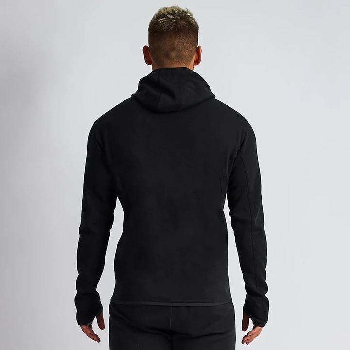 Sport Hoodie Two Piece Sweatsuit Casual Tracksuits Men's Jogger Sets for Outdoor Climbing Breathable Plus Size Adults Autumn