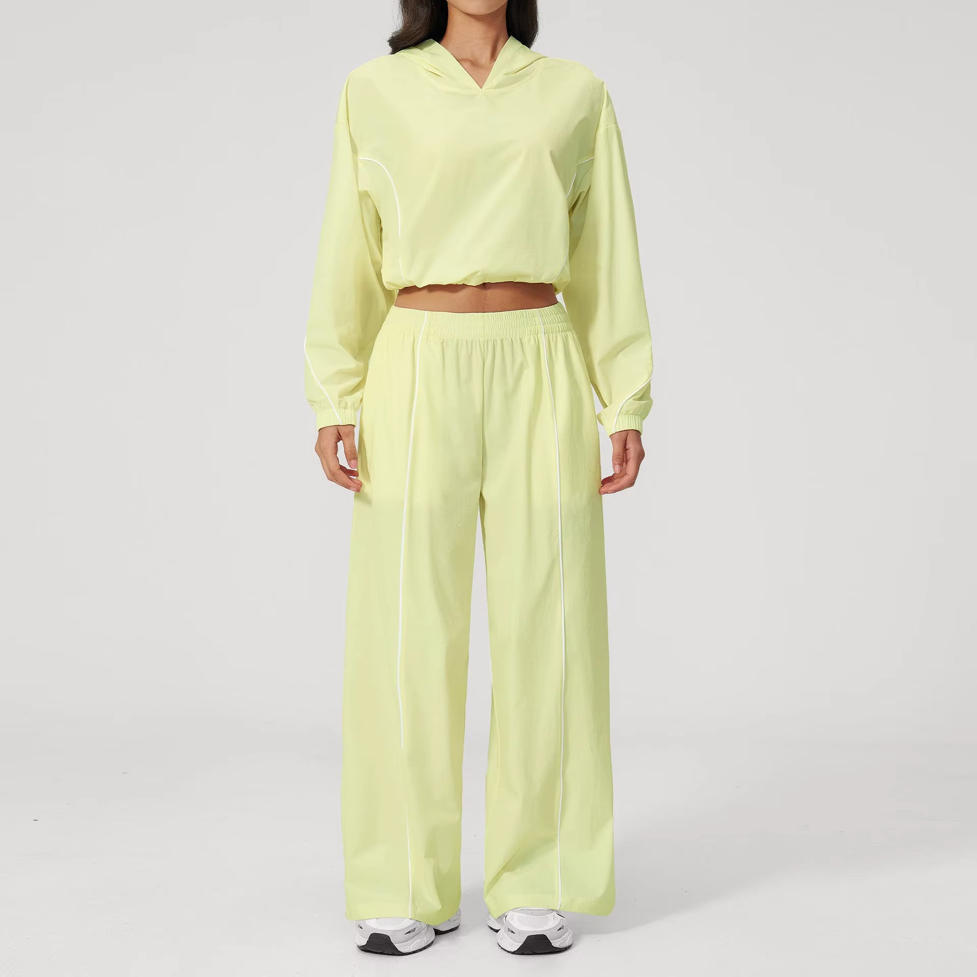Cropped Top & Training Pants Set