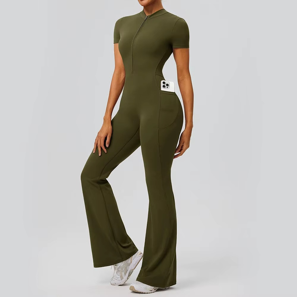 Backless Zip Bodysuit