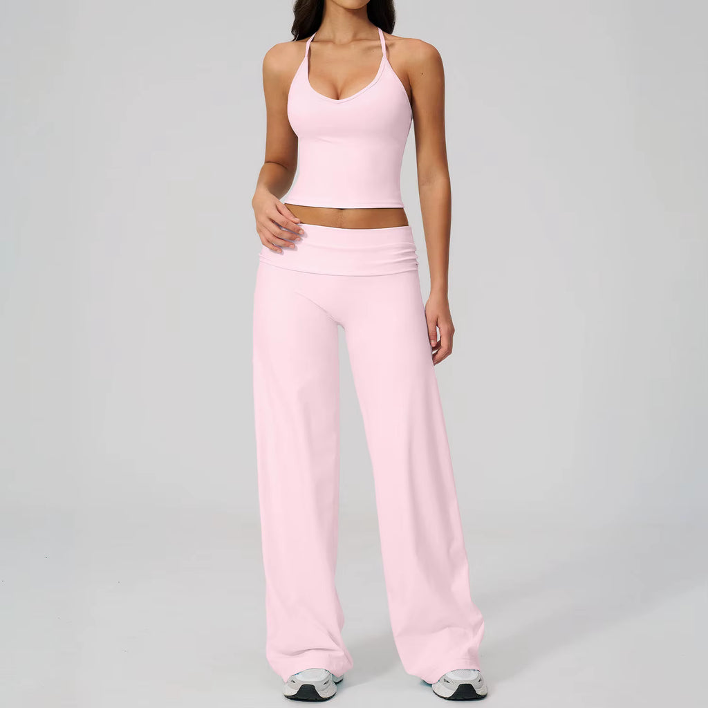 Tank & Wide Leg Pants Set