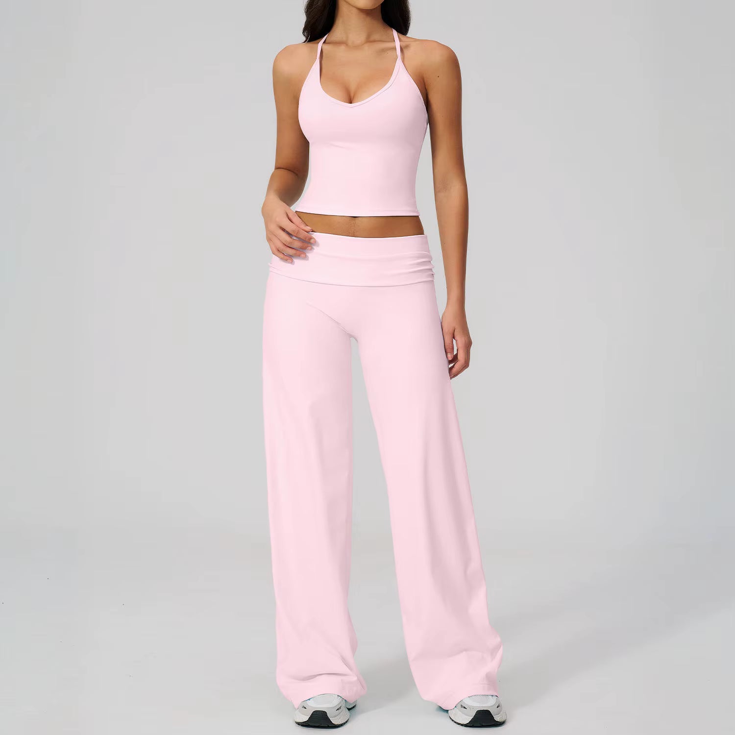 Tank & Wide Leg Pants Set