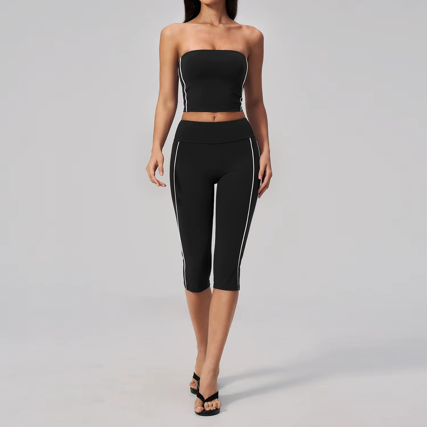 Tube Top Capri Set