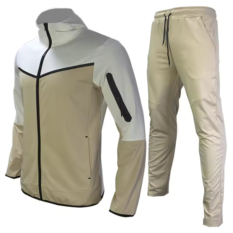 2025 Sport Hoodie Men's Casual Hooded Sweatshirt Long Pants Sportswear Set Spring Autumn Popular Comfortable Streetwear Ensemble