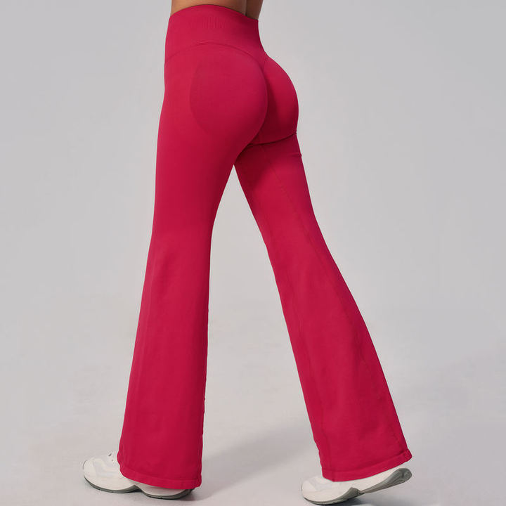 JY Wholesale Breathable Seamless High Waist Yoga Pants for Women Slim Fit Breathable Elastic Spandex Tummy Control Scrunch Back