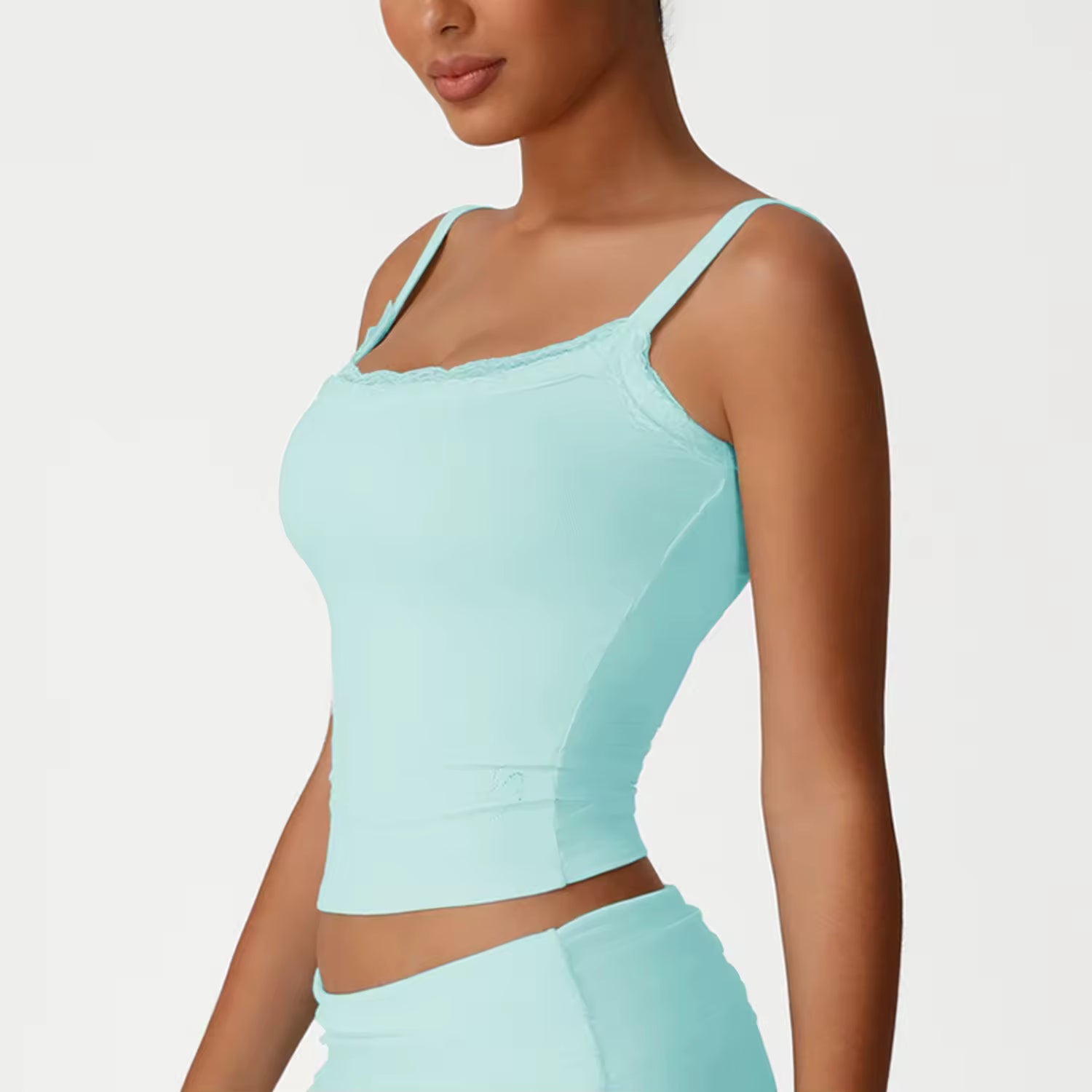 Lace Trim Tank