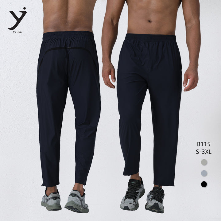 Wholesale custom logo men's sports pants, fitness pants, pocket fashion jogging pants