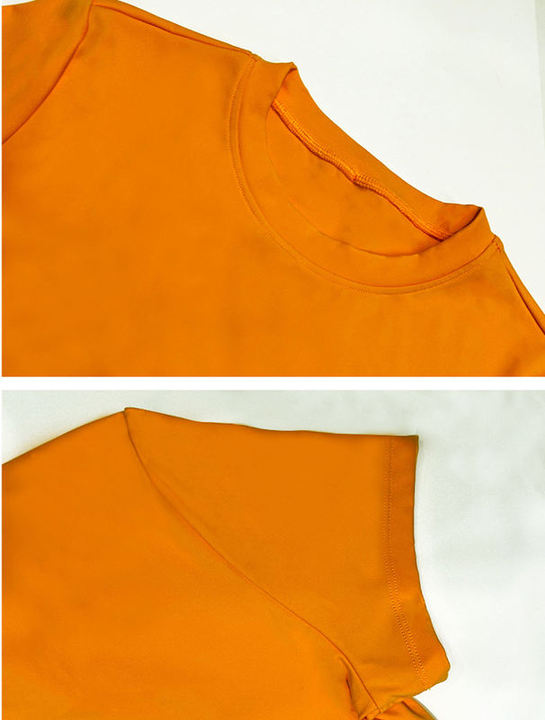 JY Eco-Friendly Breathable Four-Way Stretch Recyclable Workout Shirts Women Quick Dry Slim Fit Gym Crop Tops Short Sleeve Front