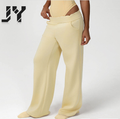 JY Hot Selling New Wide Leg Straight Loose Gym Pants Yoga Dance Loose Gym Sweatpants Women Stretchy Long Pants for Women Workout