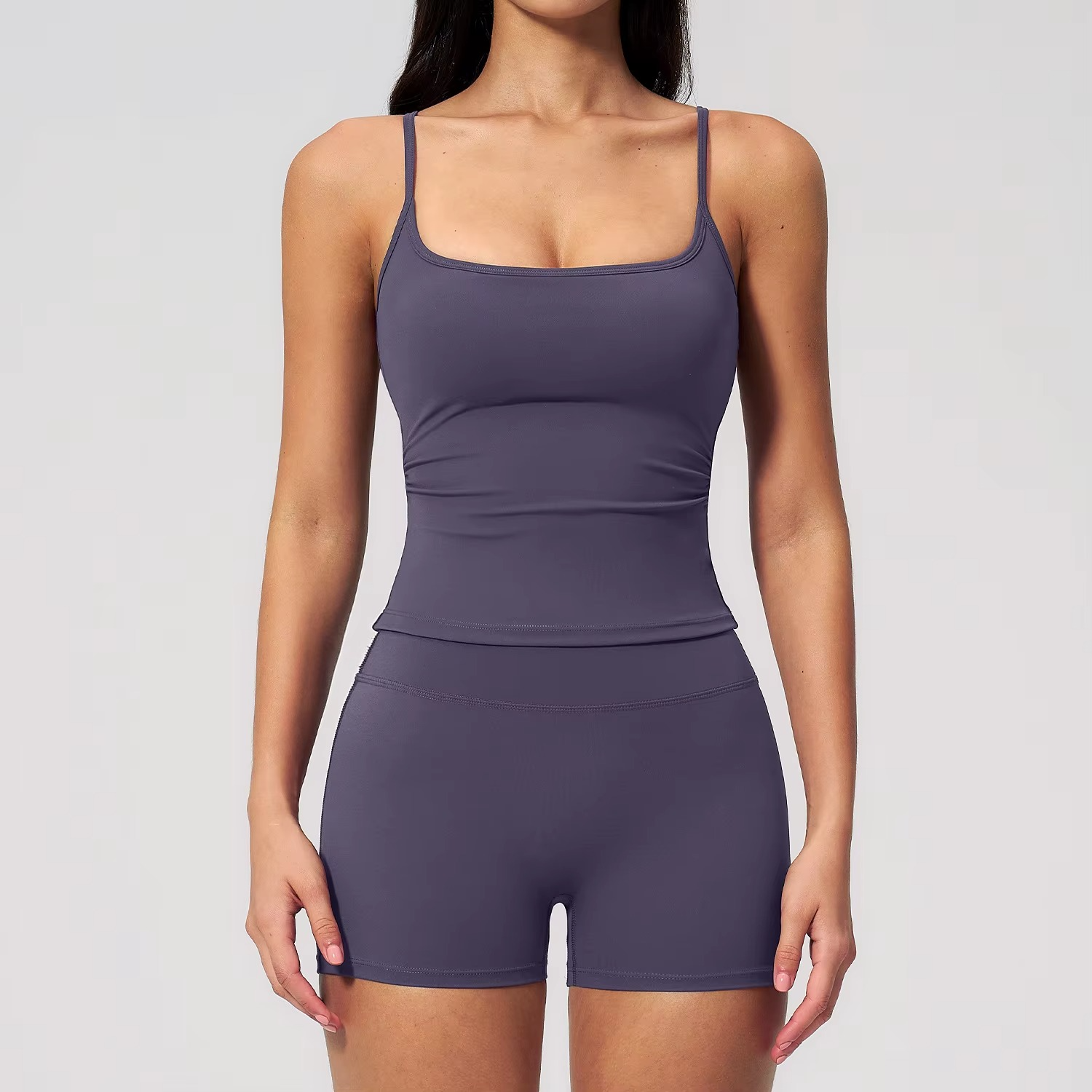 Tank, Shorts & Leggings Set
