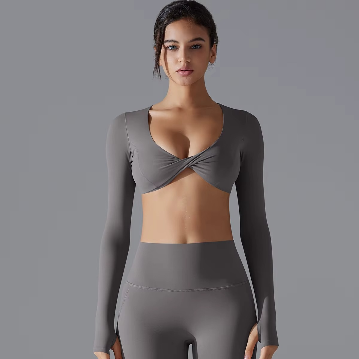 Long Sleeve Crop Top