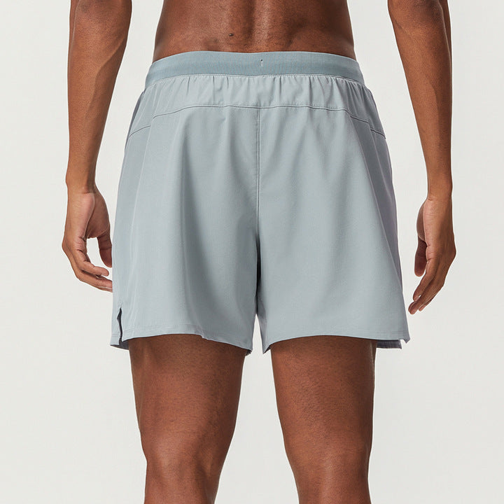 JY Customized Sports Running Quick-drying Breathable Shorts Double-layer Outdoor Sports Fitness Tennis Shorts Men