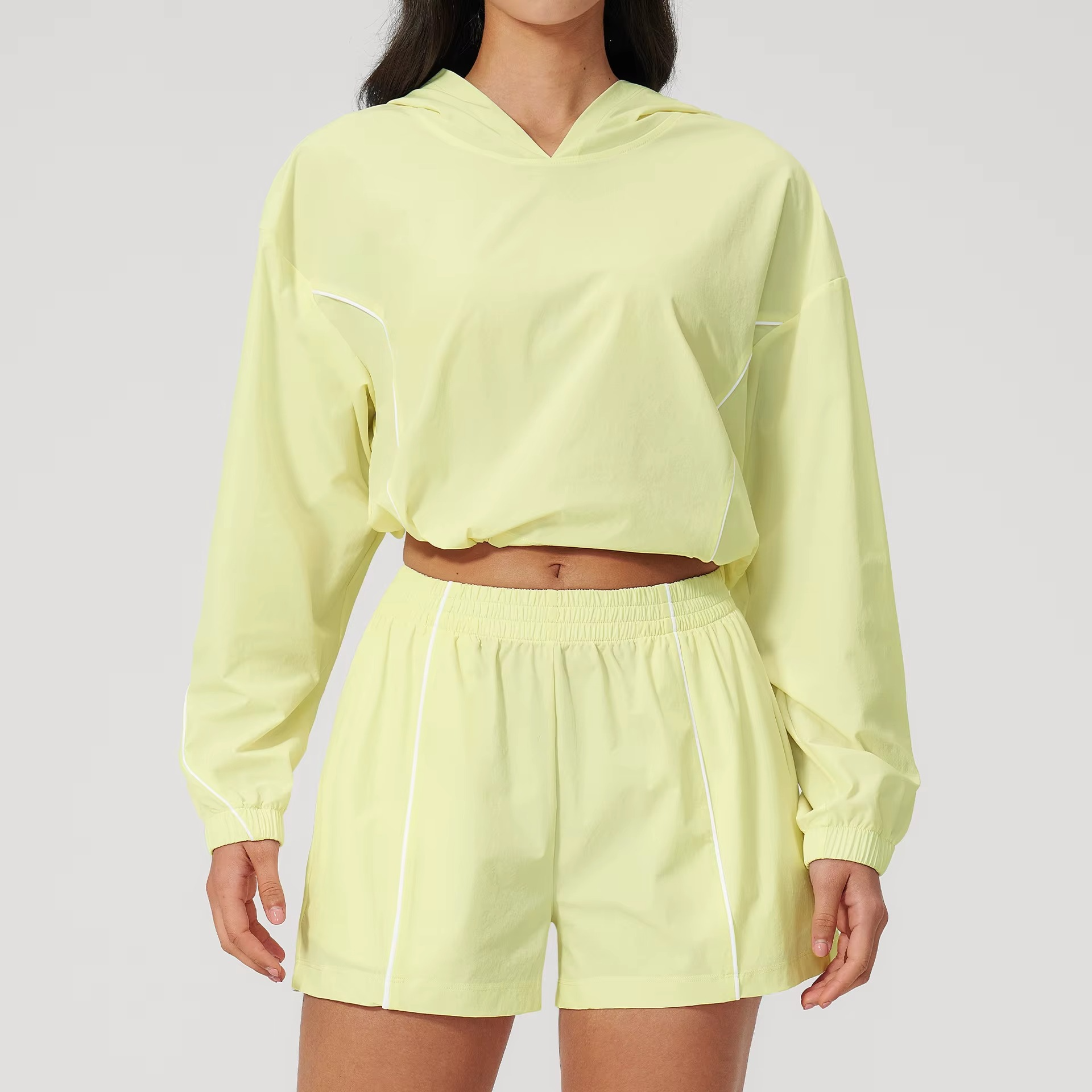 Running Jacket Shorts Set