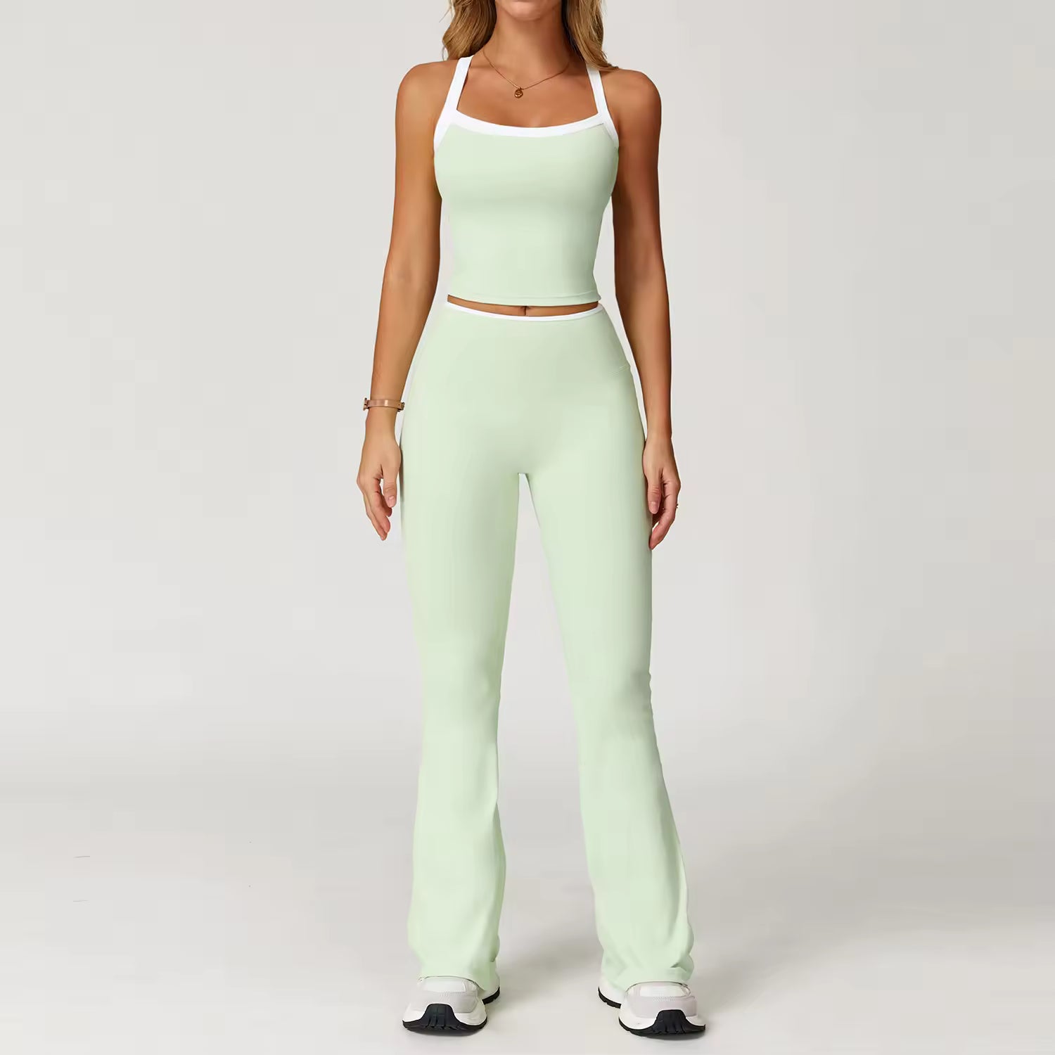 Cross Back Flare Set