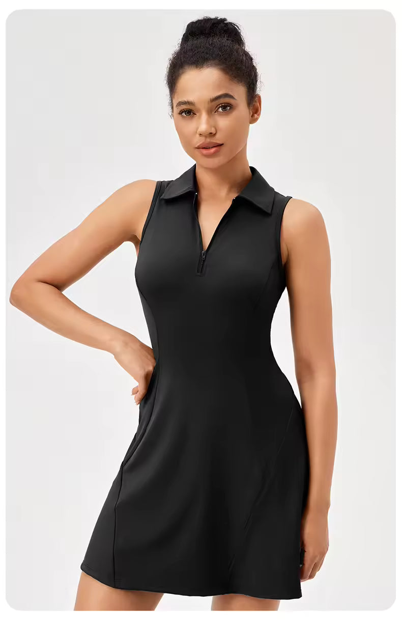 Collar Tennis Dress