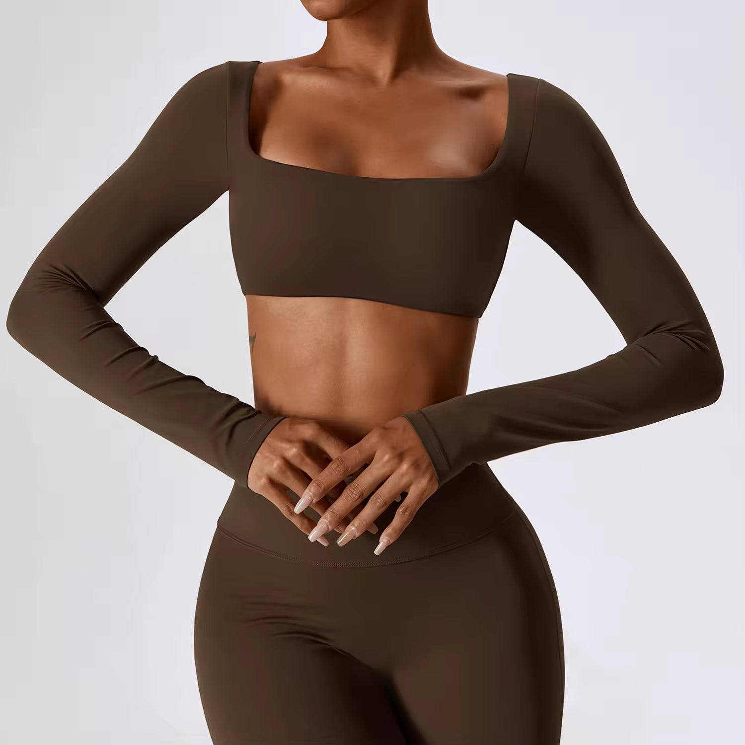 Long Sleeve Fitness Set