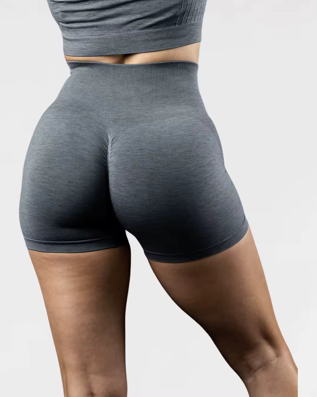 High Waist Scrunch Gym Shorts
