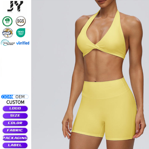 JY Custom Logo Comfortable Women Yoga Set New and Stylish Design Ladies Yoga Sets Available at Reasonable Market Price Yoga Sets