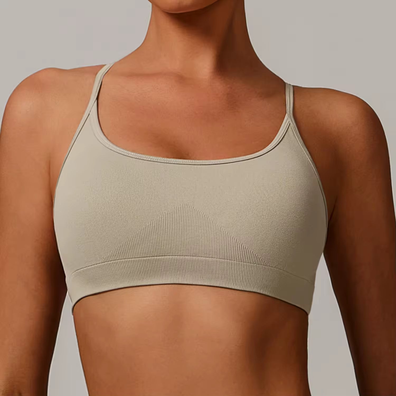 Crisscross Back High Support Sports Bra